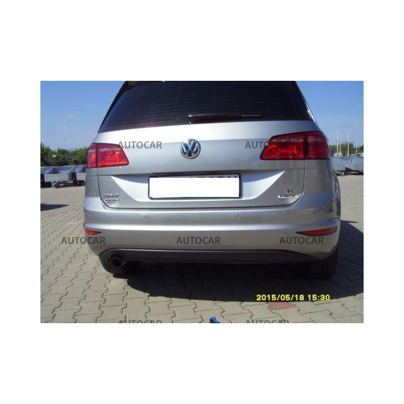 Anhängerkupplung für GOLF - VII sportsvan- manuell–AHK starr - von 2013/-
