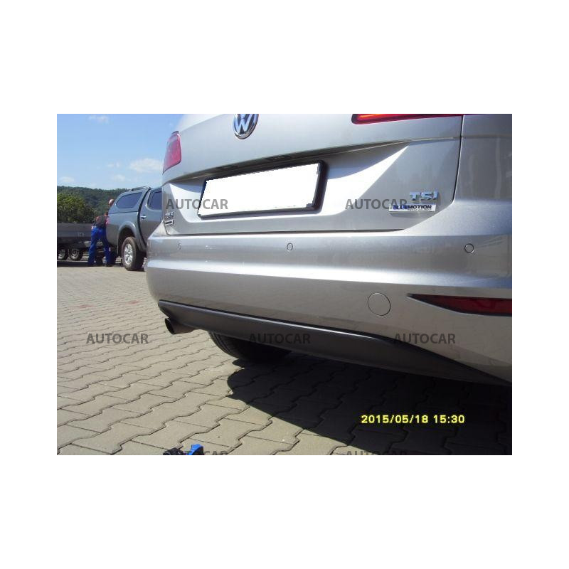 Anhängerkupplung für GOLF - VII sportsvan- manuell–AHK starr - von 2013/-
