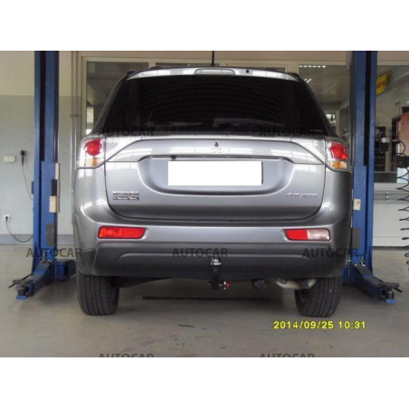 Anhängerkupplung für Mitsubishi Outlander- automat – AHK abnehmbar -2007-2012 