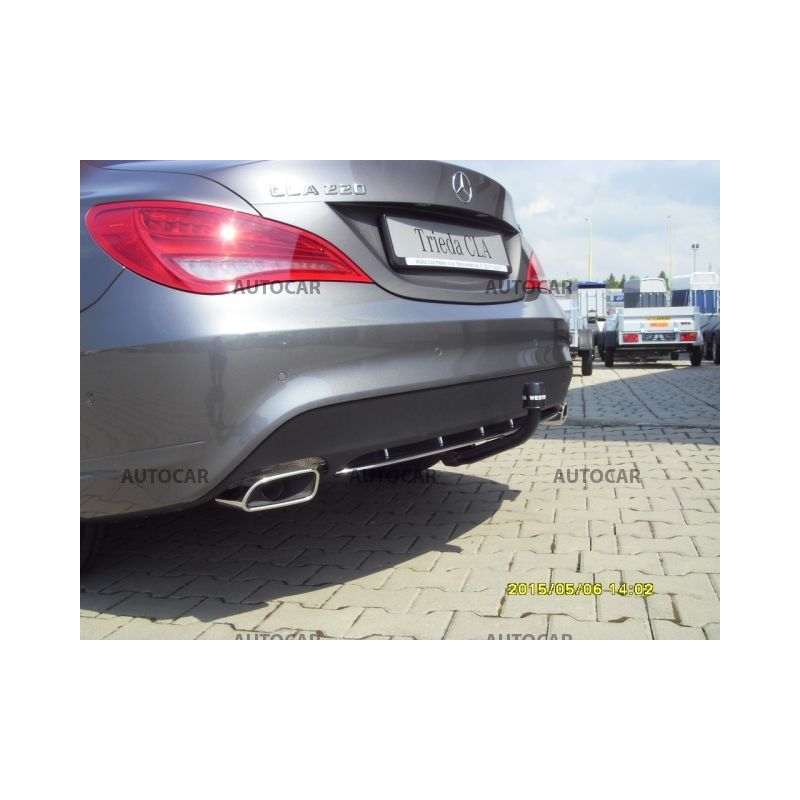 Anhängerkupplung - automat–AHK abnehmbar für Auto MERCEDES - Autotyp: CLA
