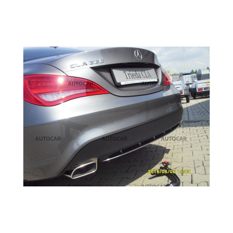 Anhängerkupplung - automat–AHK abnehmbar für Auto MERCEDES - Autotyp: CLA