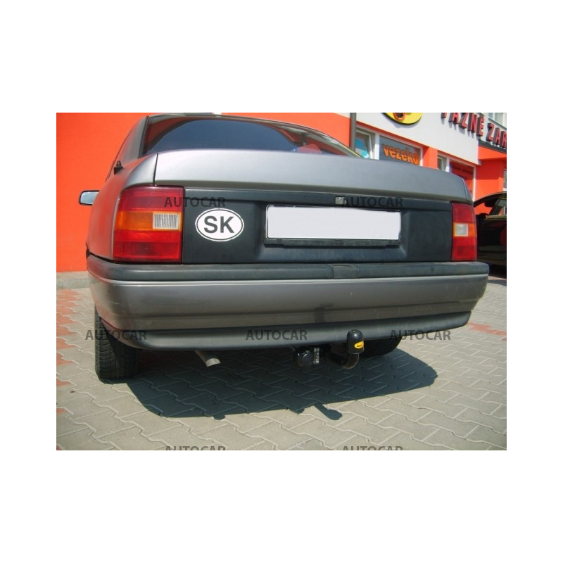 Anhängerkupplung für VECTRA - "A" 4-türig - manuell–AHK starr - von 1988 bis 1995/09