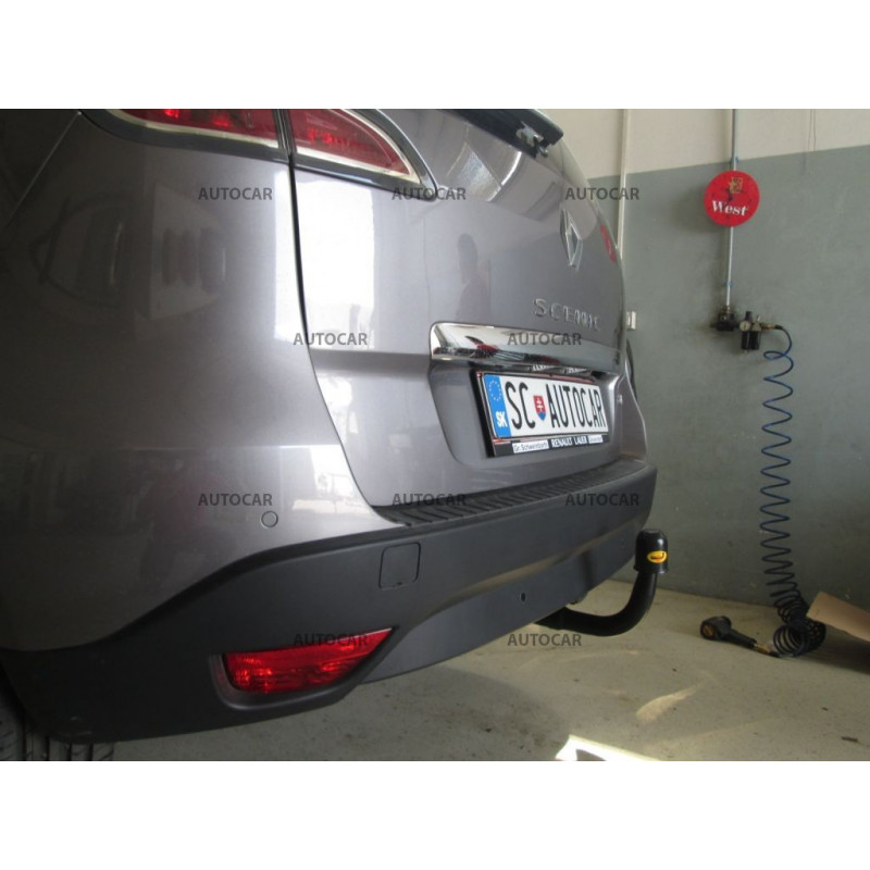 Anhängerkupplung für SCENIC III - - - manuell–AHK starr - von 2009