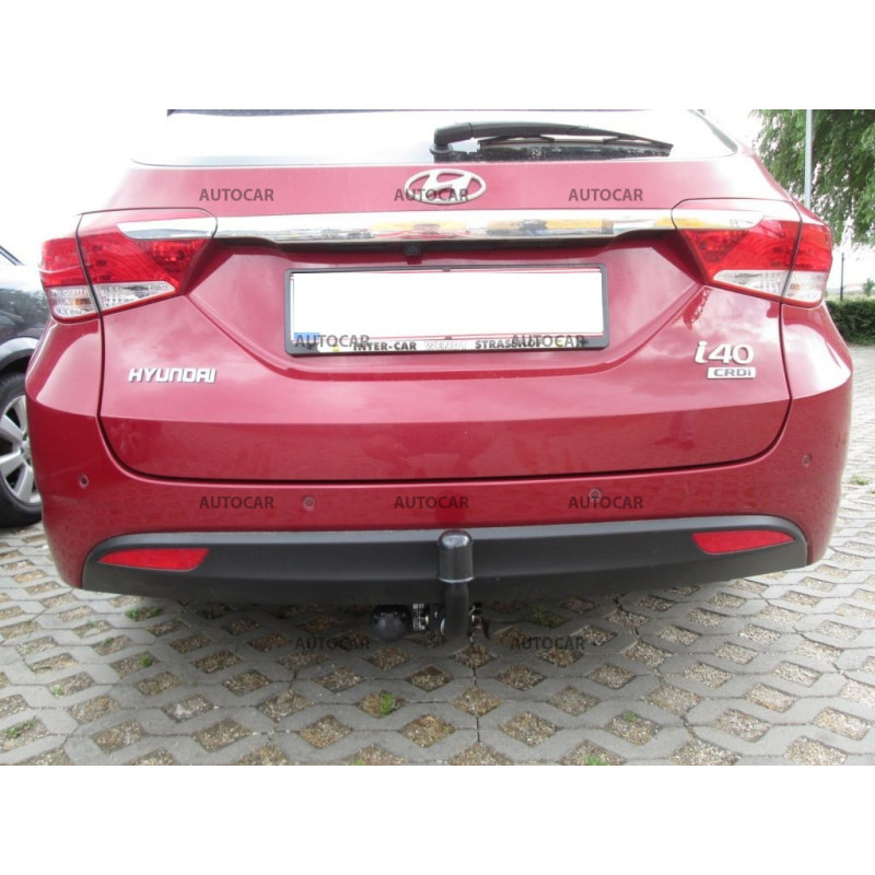 Anhängerkupplung für I 40-combi - automat–AHK abnehmbar - von 2011-2015/-