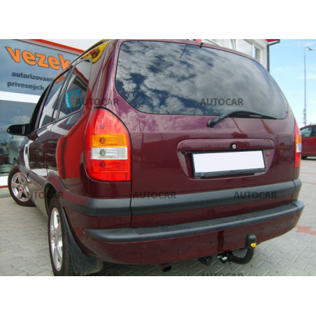 Anhängerkupplung für ZAFIRA - 5-türig ( F _75) - manuell–AHK starr - von 1998 bis 2005 Anhängerkupplung für ZAFIRA - 5-türig ( F _75) - manuell–AHK starr - von 1998 bis 2005