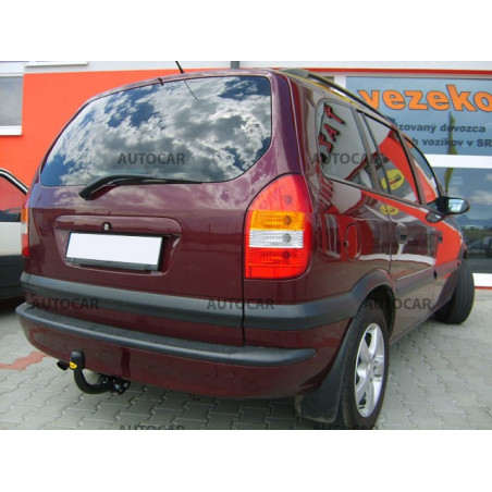 Anhängerkupplung für ZAFIRA - 5-türig ( F _75) - manuell–AHK starr - von 1998 bis 2005 Anhängerkupplung für ZAFIRA - 5-türig ( F _75) - manuell–AHK starr - von 1998 bis 2005