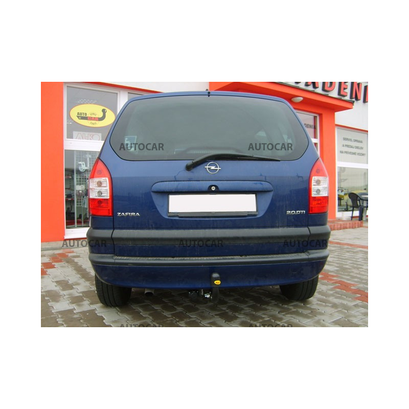 Anhängerkupplung für ZAFIRA - 5-türig ( F _75) - manuell–AHK starr - von 1998 bis 2005