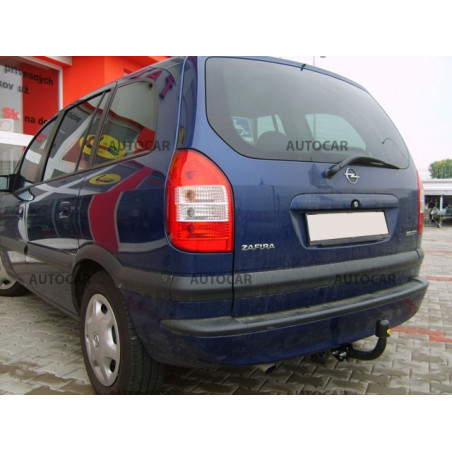 Anhängerkupplung für ZAFIRA - 5-türig ( F _75) - manuell–AHK starr - von 1998 bis 2005 Anhängerkupplung für ZAFIRA - 5-türig ( F _75) - manuell–AHK starr - von 1998 bis 2005