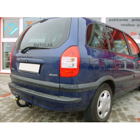 Anhängerkupplung für ZAFIRA - 5-türig ( F _75) - manuell–AHK starr - von 1998 bis 2005 Anhängerkupplung für ZAFIRA - 5-türig ( F _75) - manuell–AHK starr - von 1998 bis 2005