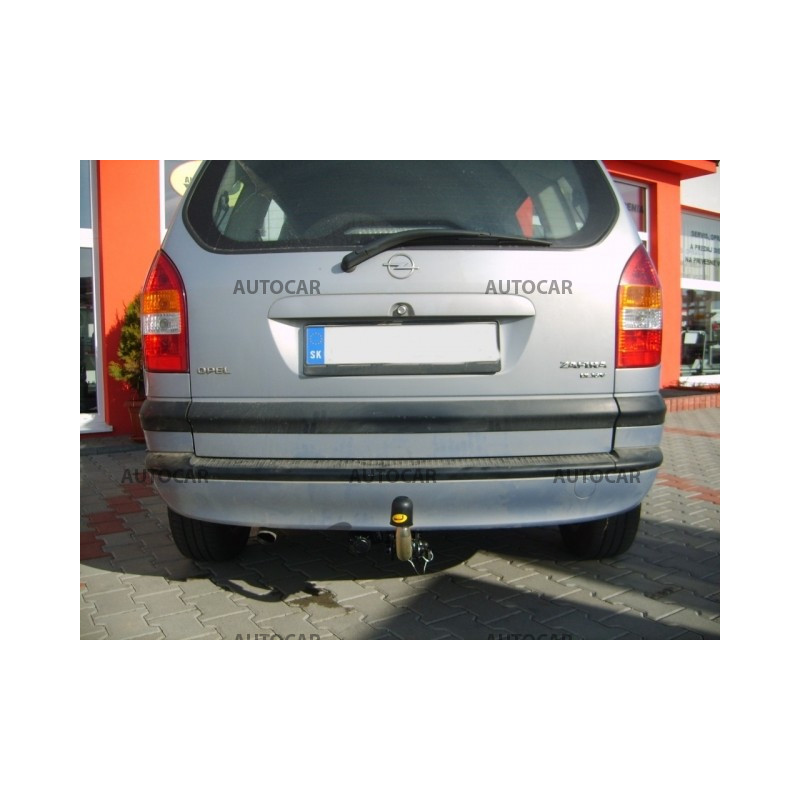 Anhängerkupplung für ZAFIRA - 5-türig ( F _75) - automat–AHK abnehmbar - von 1998 bis 2005