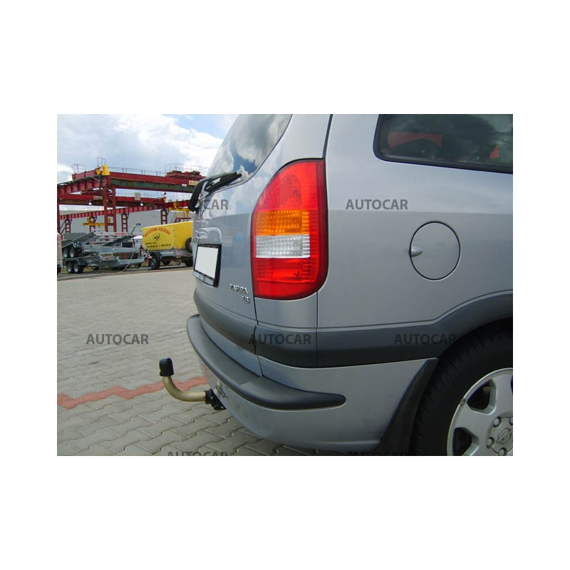 Anhängerkupplung für ZAFIRA - 5-türig ( F _75) - automat–AHK abnehmbar - von 1998 bis 2005