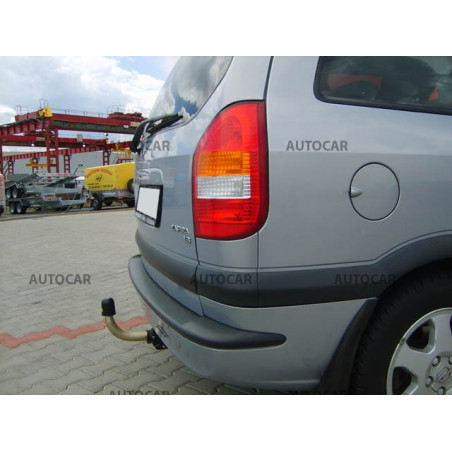 Anhängerkupplung für ZAFIRA - 5-türig ( F _75) - automat–AHK abnehmbar - von 1998 bis 2005 Anhängerkupplung für ZAFIRA - 5-türig ( F _75) - automat–AHK abnehmbar - von 1998 bis 2005