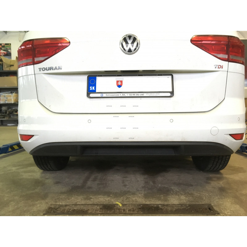 Anhängerkupplung für VW TOURAN - 5 tür., VAN - vertikal–AHK abnehmbar - von 2015