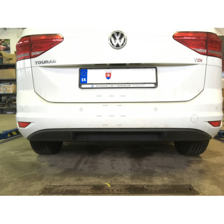 Anhängerkupplung für VW TOURAN - 5 tür., VAN - vertikal–AHK abnehmbar - von 2015 Anhängerkupplung für VW TOURAN - 5 tür., VAN - vertikal–AHK abnehmbar - von 2015