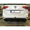 Anhängerkupplung für VW TOURAN - 5 tür., VAN - vertikal–AHK abnehmbar - von 2015
