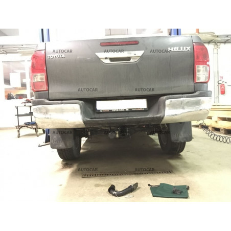 Anhängerkupplung für Toyota HILUX - 4 WD ohne hintere Rahm - Festeinbau - von 2016 Anhängerkupplung für Toyota HILUX - 4 WD ohne hintere Rahm - Festeinbau - von 2016