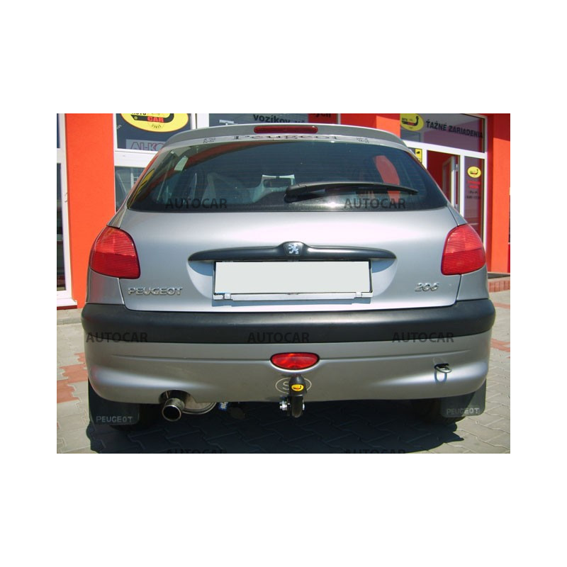 Anhängerkupplung für Peugeot 206 - manuall–AHK starr