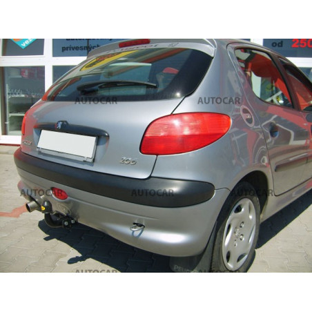 Anhängerkupplung für Peugeot 206 - manuall–AHK starr