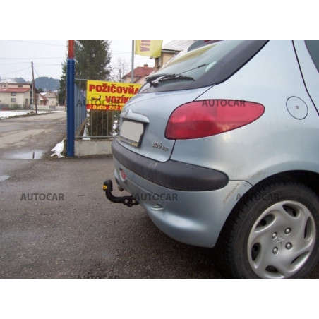 Anhängerkupplung für Peugeot 206 - manuall–AHK starr