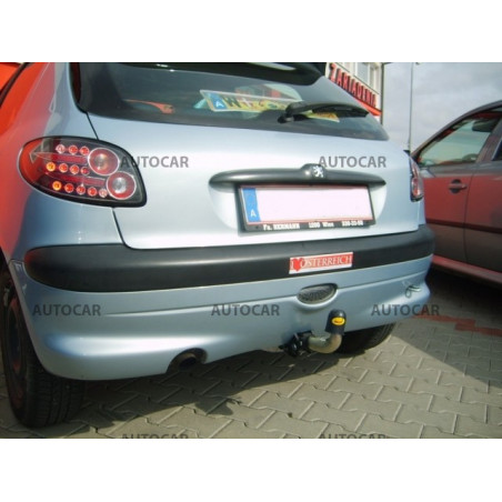 Anhängerkupplung für Peugeot 206 - automat–AHK abnehmbar