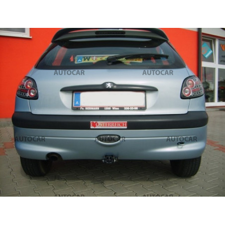 Anhängerkupplung für Peugeot 206 - automat–AHK abnehmbar Anhängerkupplung für Peugeot 206 - automat–AHK abnehmbar
