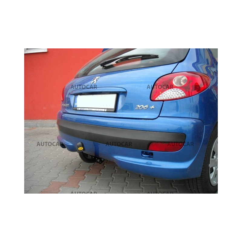 Anhängerkupplung für 206 - 3/5-türig - manuell–AHK starr - von 2003/07