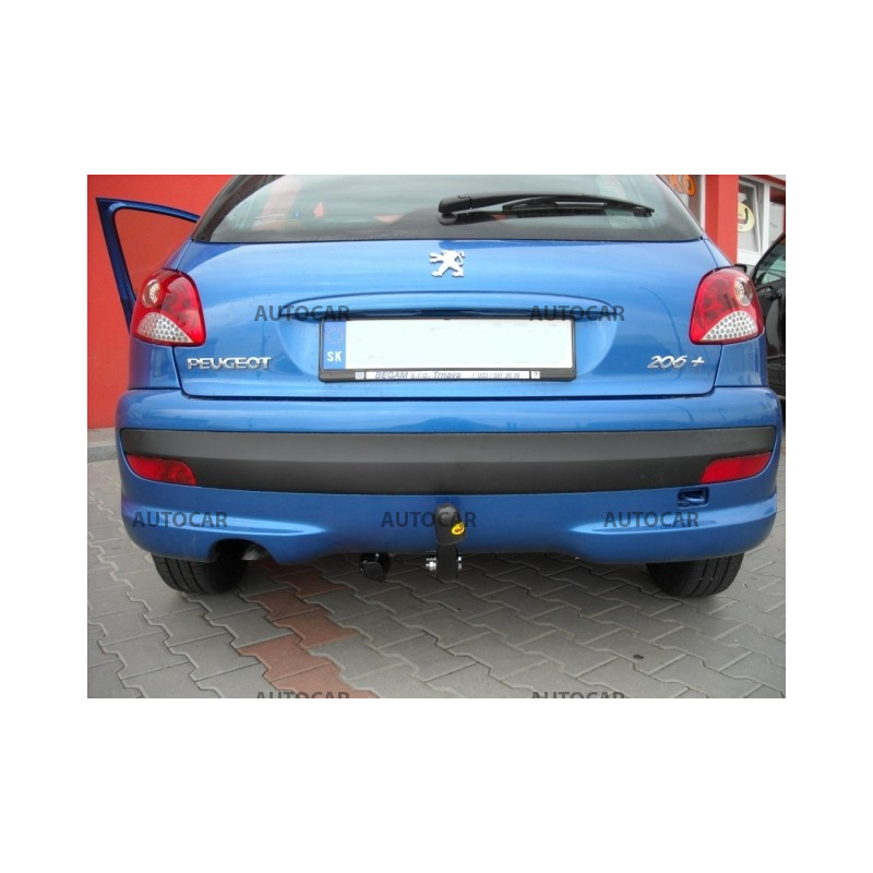 Anhängerkupplung für 206 - 3/5-türig - manuell–AHK starr - von 2003/07