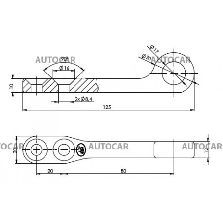 Gegenhalter zu Bordwandverschluss ZB-12