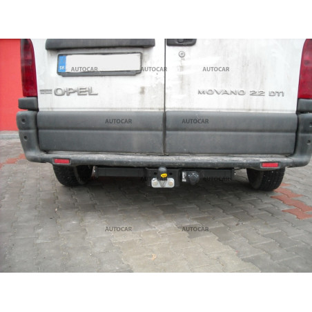 Anhängerkupplung für Opel MOVANO - manuall–AHK starr Anhängerkupplung für Opel MOVANO - manuall–AHK starr