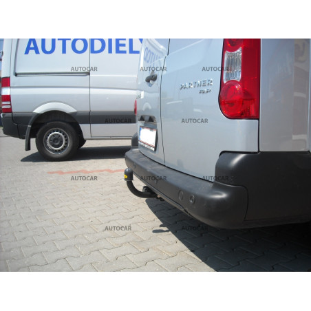 Anhängerkupplung für PARTNER - Pick up - manuell–AHK starr - von 2008 Anhängerkupplung für PARTNER - Pick up - manuell–AHK starr - von 2008
