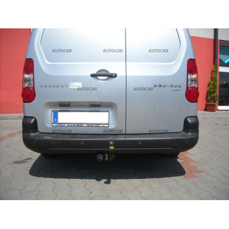 Anhängerkupplung für PARTNER - Pick up - manuell–AHK starr - von 2008 Anhängerkupplung für PARTNER - Pick up - manuell–AHK starr - von 2008