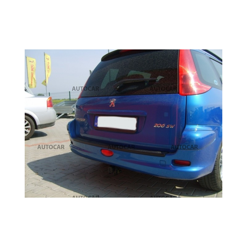 Anhängerkupplung für 206 SW - Combi - manuell–AHK starr - von 2002