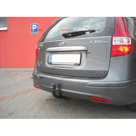 Anhängerkupplung für I 30 - combi - manuell–AHK starr - von 2008 Anhängerkupplung für I 30 - combi - manuell–AHK starr - von 2008