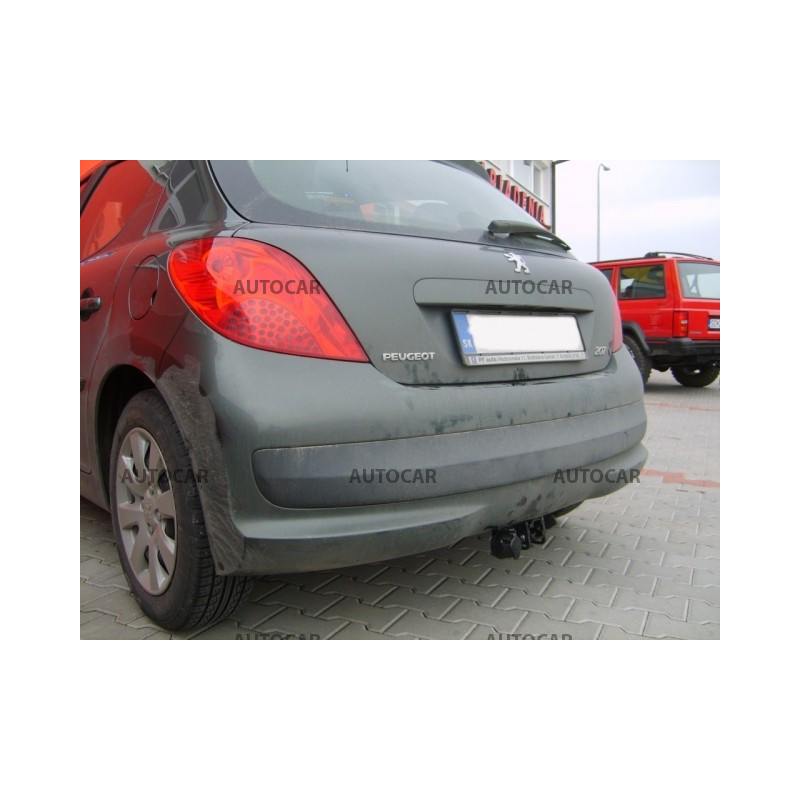 Anhängerkupplung für 207 - 3/5-türig - automat–AHK abnehmbar - von 2006