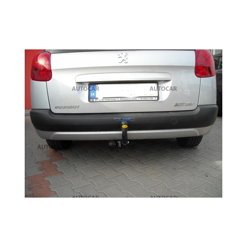 Anhängerkupplung für 207 SW - combi - manuell–AHK starr - von 2007