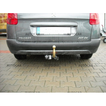 Anhängerkupplung für 207 SW - combi - automat–AHK abnehmbar - von 2007 Anhängerkupplung für 207 SW - combi - automat–AHK abnehmbar - von 2007