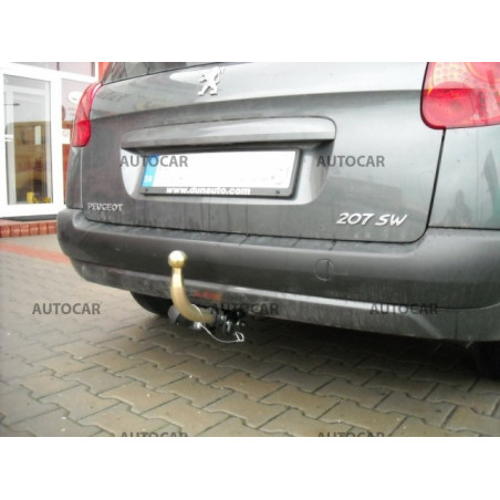 Anhängerkupplung für 207 SW - combi - automat–AHK abnehmbar - von 2007 Anhängerkupplung für 207 SW - combi - automat–AHK abnehmbar - von 2007