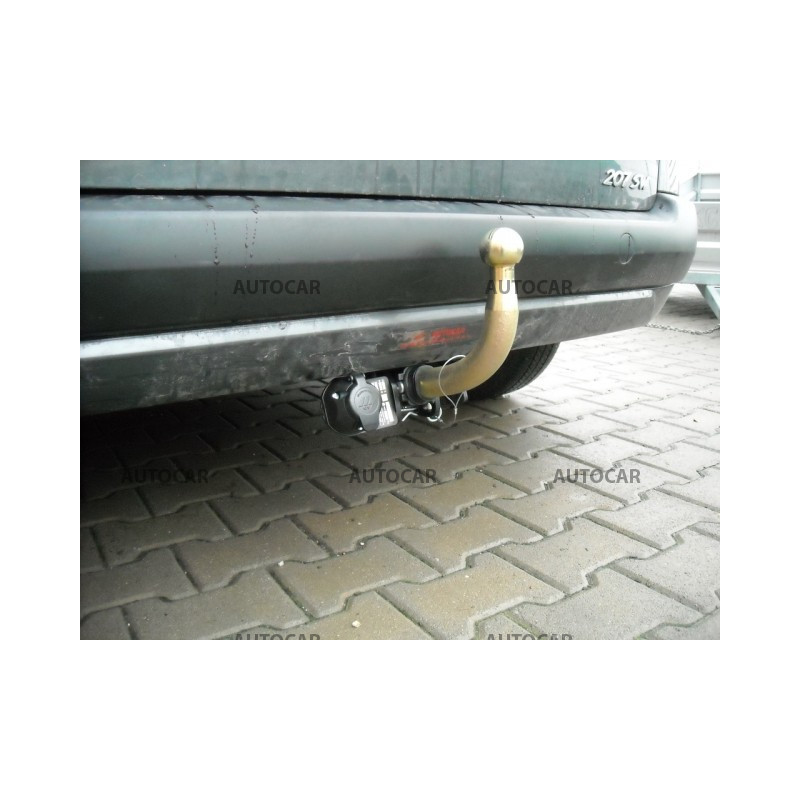 Anhängerkupplung für 207 SW - combi - automat–AHK abnehmbar - von 2007