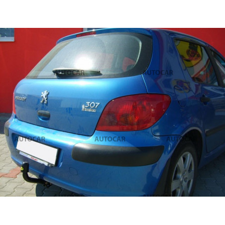 Anhängerkupplung für Peugeot 307 - 3/5 tür. - manuall–AHK starr