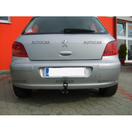 Anhängerkupplung für Peugeot 307 - 3/5 tür. - manuall–AHK starr
