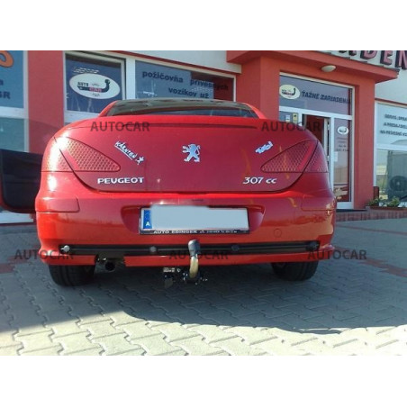Anhängerkupplung für Peugeot 307 - 3/5 tür. - automat–AHK abnehmbar Anhängerkupplung für Peugeot 307 - 3/5 tür. - automat–AHK abnehmbar