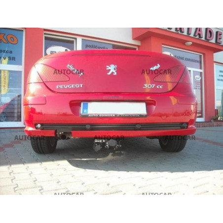 Anhängerkupplung für Peugeot 307 - 3/5 tür. - automat–AHK abnehmbar Anhängerkupplung für Peugeot 307 - 3/5 tür. - automat–AHK abnehmbar
