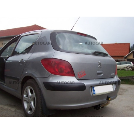 Anhängerkupplung für Peugeot 307 - 3/5 tür. - automat–AHK abnehmbar Anhängerkupplung für Peugeot 307 - 3/5 tür. - automat–AHK abnehmbar
