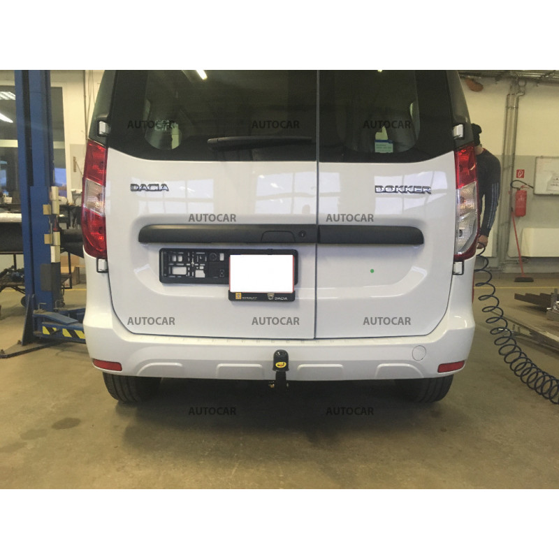 Anhängerkupplung für Dacia DOKKER - manuall–AHK starr