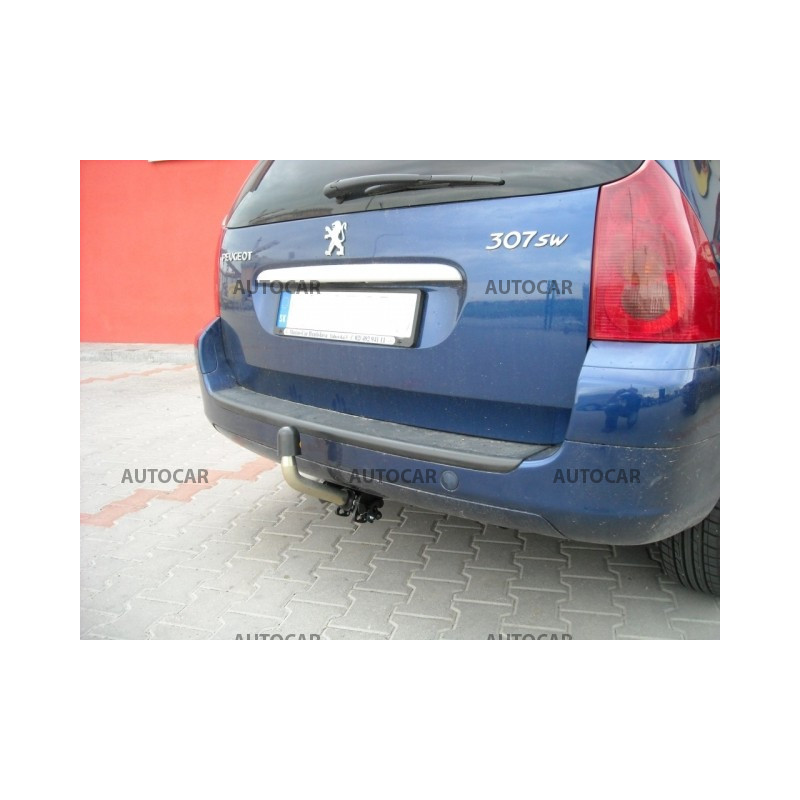 Anhängerkupplung für 307 SW - Combi - automat–AHK abnehmbar - von 2001