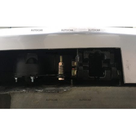 Anhängerkupplung für Skoda Fabia I. - 4 tür. - automat vertikal–AHK abnehmbar Anhängerkupplung für Skoda Fabia I. - 4 tür. - automat vertikal–AHK abnehmbar