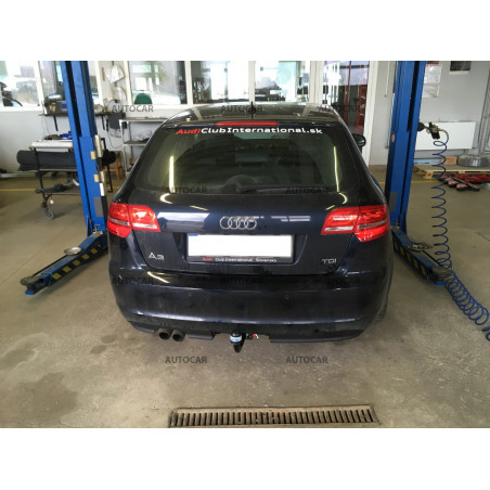 Anhängerkupplung für Audi  A3 Sportback 5 tur.- automat – AHK abnehmbar -2008-2013