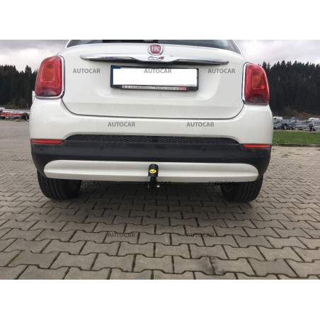 Anhängerkupplung für 500X - - manuell–AHK starr - von 2014/- Anhängerkupplung für 500X - - manuell–AHK starr - von 2014/-