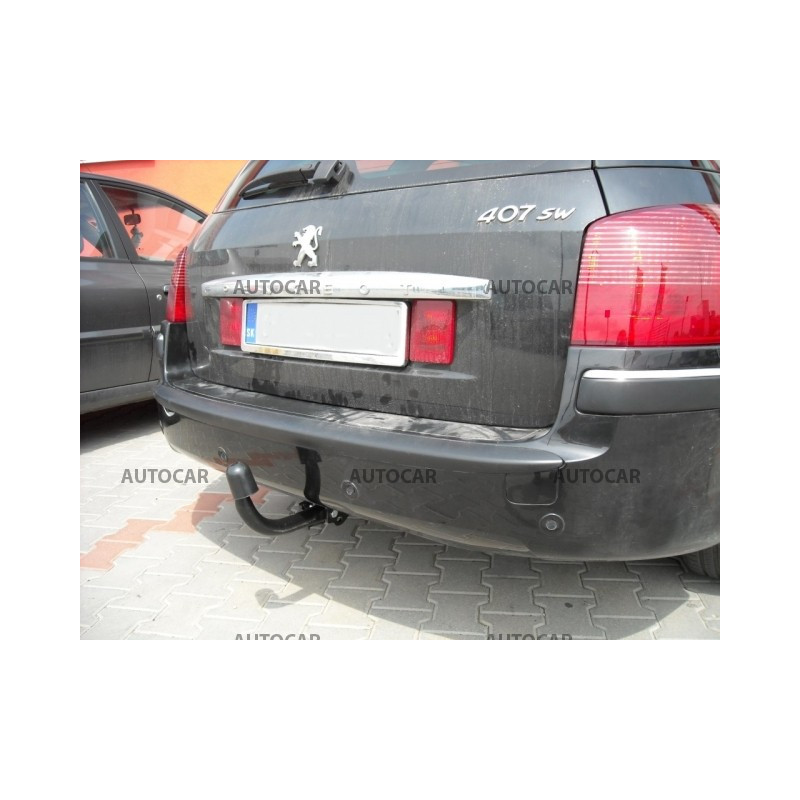 Anhängerkupplung für 407 - Combi - manuell–AHK starr - von 2004 bis 2008