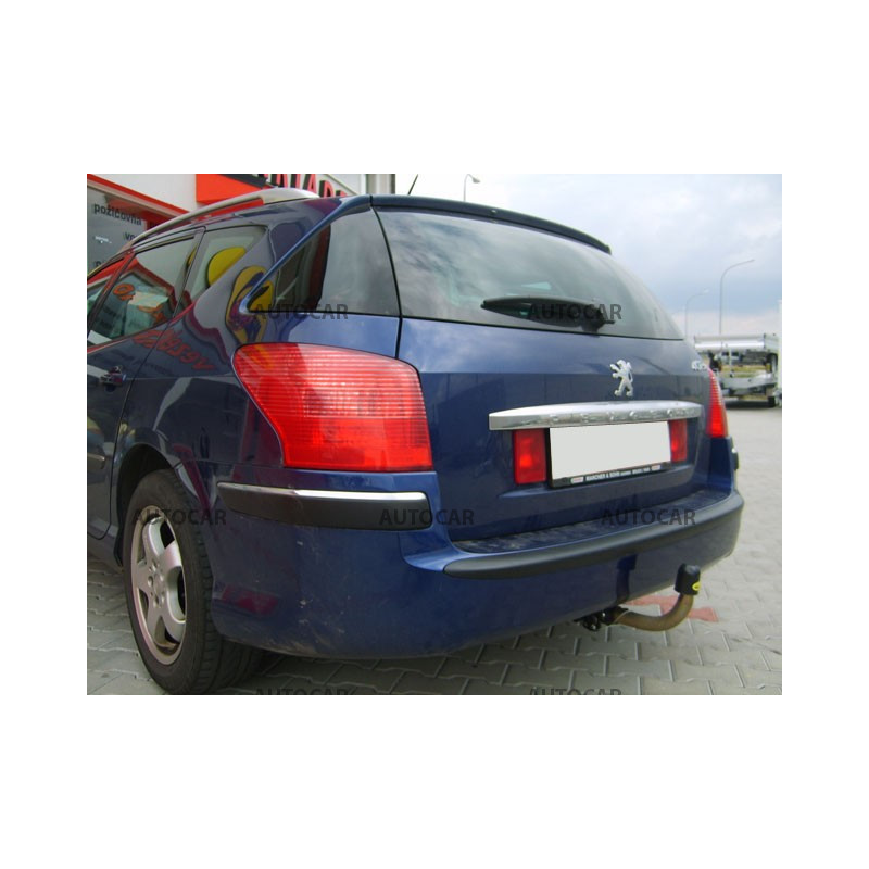 Anhängerkupplung für 407 - Combi - automat–AHK abnehmbar - von 2004 bis 2008